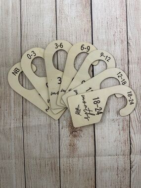 Baby Wooden Closet Hangers
